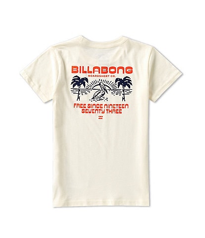 Billabong Little Boys 2T-7 Short Sleeve Graphic Lounge T-Shirt