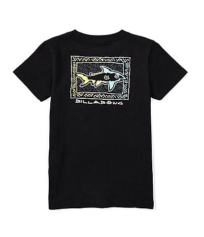 Billabong Little Boys 2T-7 Short-Sleeve Sharky Graphic T-Shirt