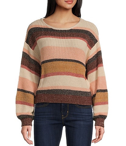 Billabong Long Sleeve Light Wave Stripe Sweater