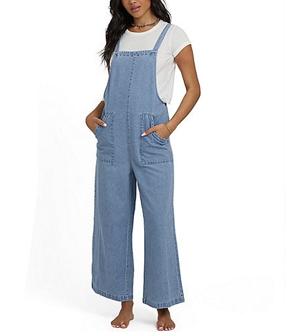 Billabong Pacific Time Denim Overalls