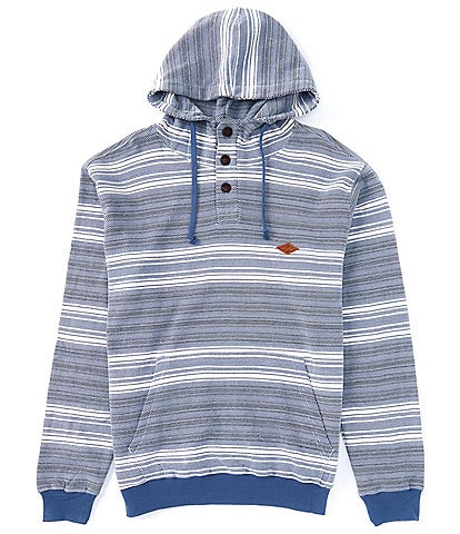 Billabong Rancho Stripe Print Pullover Hoodie