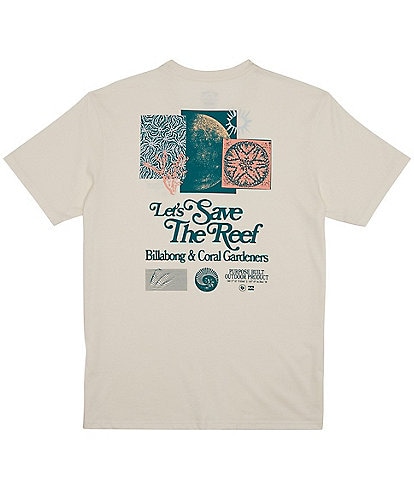 Billabong Short Sleeve Let's Save The Reef T-Shirt