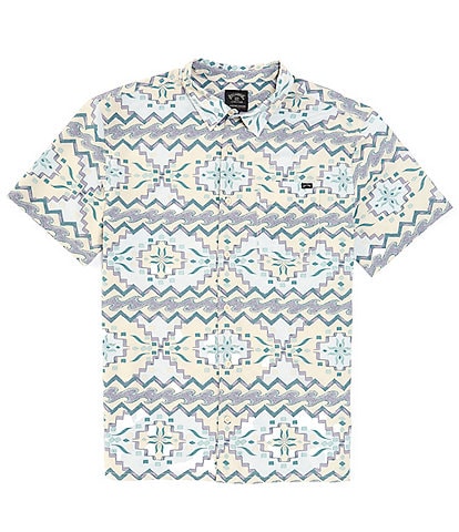 Billabong Short Sleeve Surftrek Printed Woven Shirt