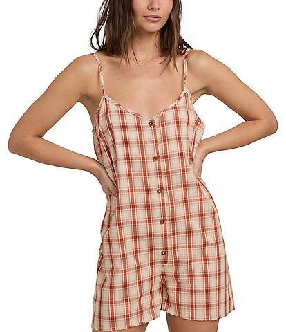 Billabong Spaghetti Strap Dreamy Daze Romper