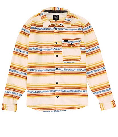 Billabong Striped Furnace Flannel Long-Sleeve Shirt