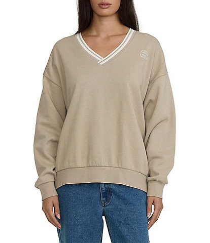 Billabong Sun Ray Oversized Brushed Fleece Sweatshirt