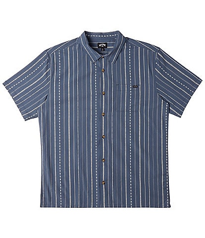 Billabong Sundays Jacquard Short Sleeve Woven Shirt