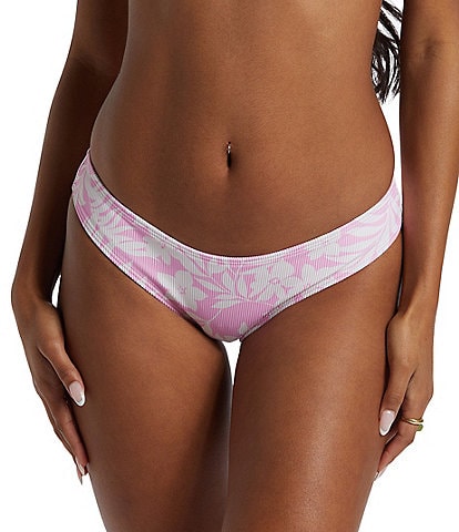 Billabong Sweet Waves Bondi Tropical Print Hipster Swim Bottom