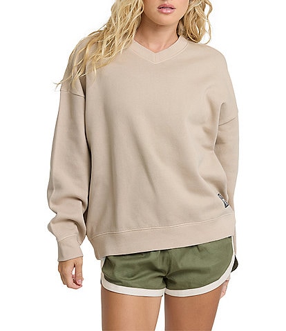 Billabong That Life Oversized Fleece Sweatshirt