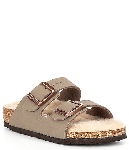 Birkenstock Kid's Arizona Shearling Sandals (Youth)