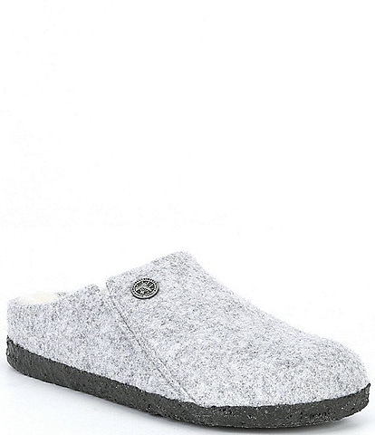 Selfridges & Co Girls Shoes Slippers Zermatt logo-badge wool-felt slipper 6-8 years 