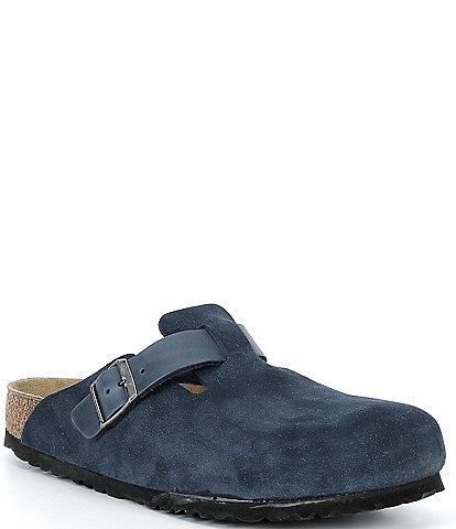 Birkenstock Men's Boston Mixed Material Clogs