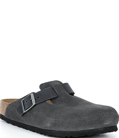 Birkenstock Men's Boston Mixed Material Clogs