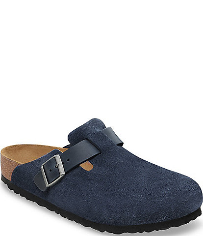 Birkenstock Men's Boston Mixed Material Clogs