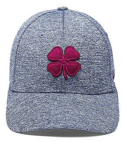 New 2018 Black Clover USA Flag Luck Heather Gray Fitted S/M Hat/Cap 