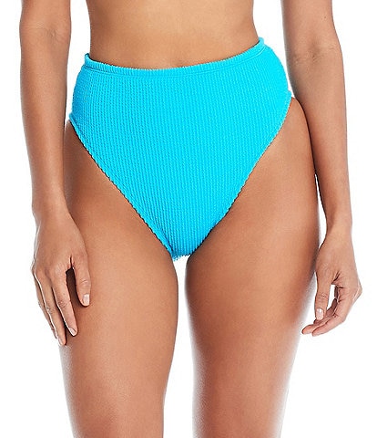 Bleu Rod Beattie Pucker Up High Waist Swim Bottom