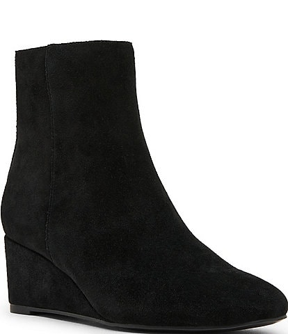 Blondo Blithe Waterproof Suede Wedge Booties