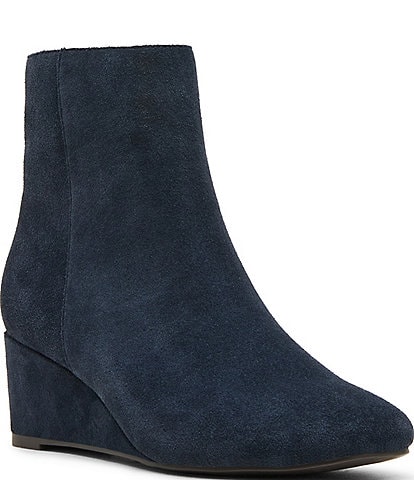 Blondo Blithe Waterproof Suede Wedge Booties