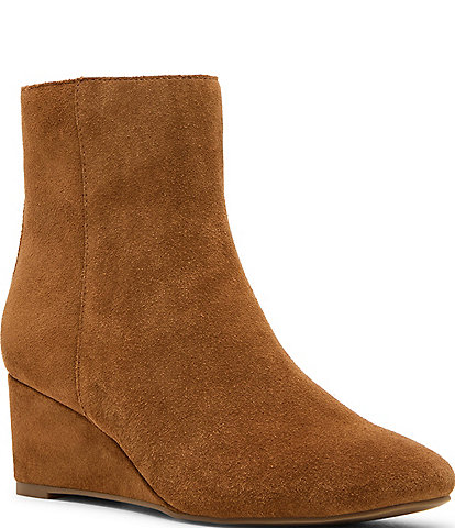 Blondo Blithe Waterproof Suede Wedge Booties