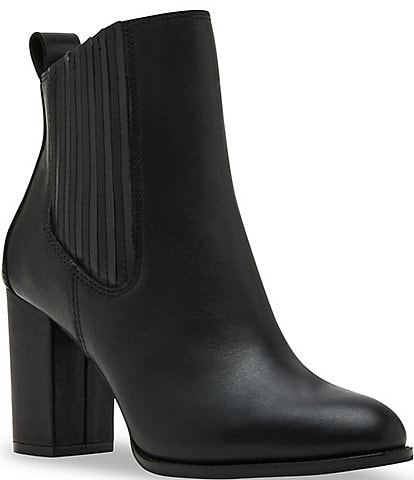 Blondo Giada Waterproof Leather Block Heel Booties