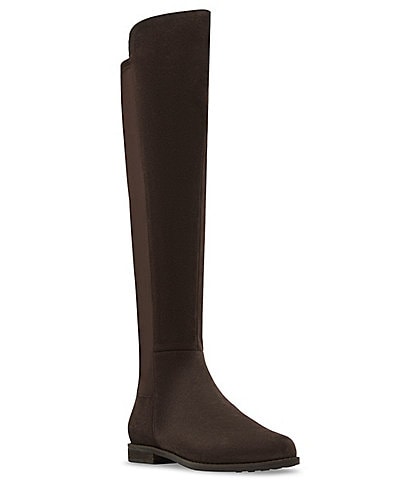 Blondo Layne Waterproof Suede Stretch Over the Knee Boots