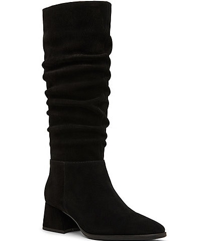 Blondo Maddix Waterproof Suede Scrunch Tall Boots