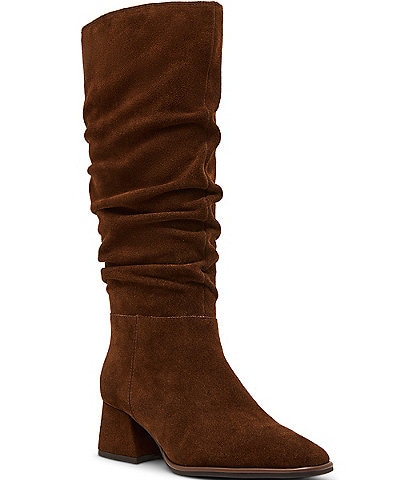Blondo Maddix Waterproof Suede Scrunch Tall Boots