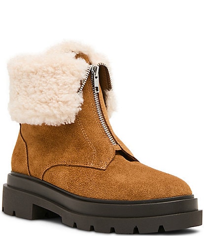 Blondo Parina Waterproof Suede Lug Sole Booties