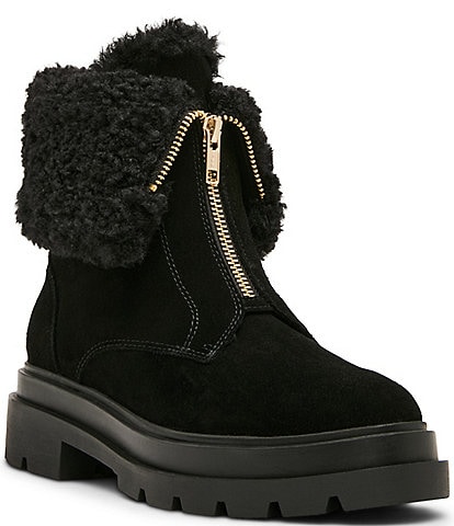 Blondo Parina Waterproof Suede Lug Sole Booties