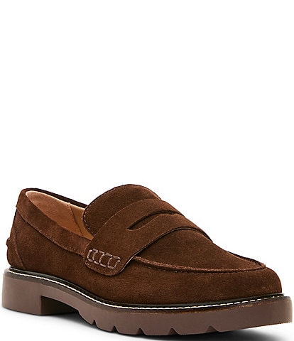 Blondo Penny Waterproof Suede Loafers