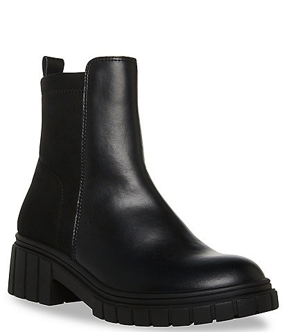 Blondo Prestly Waterproof Leather Lug Sole Booties