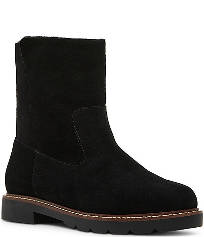 Blondo Proper Waterproof Suede Faux Fur Lined Booties