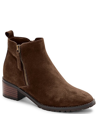 Blondo Samara Waterproof Suede Booties