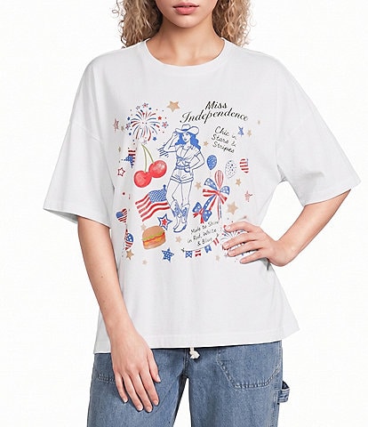 Blu Pepper Miss Independence Short Sleeve T-Shirt