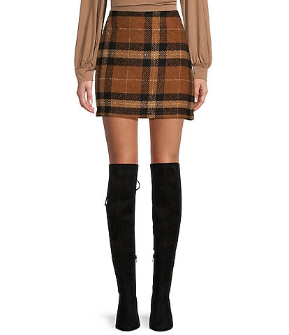 plaid Juniors Skirts Skorts Dillard s