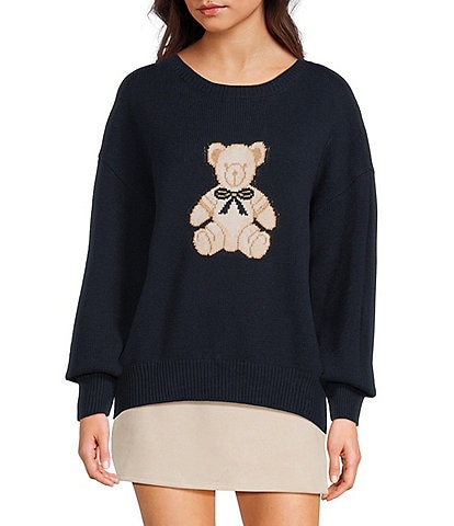 Blu Pepper Teddy Bear Long Sleeve Sweater