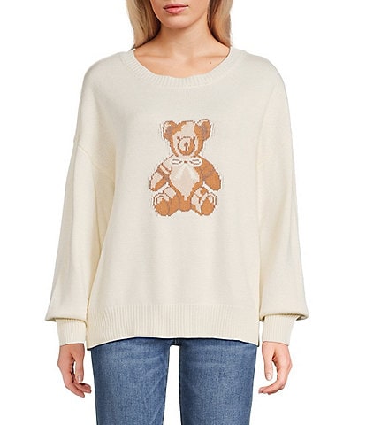 Blu Pepper Teddy Bear Long Sleeve Sweater