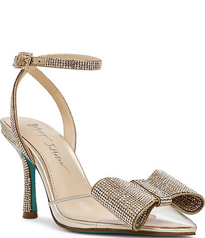 Gold pumps sale hotsell