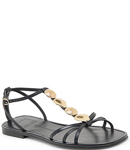Blue by Dolce Vita Faun Embellished T-Strap Dress Sandals