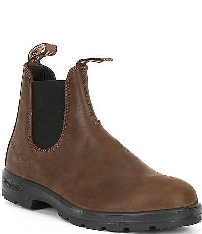 Blundstone Ant Brn 550 Water Resistant Leather Chelsea Boots