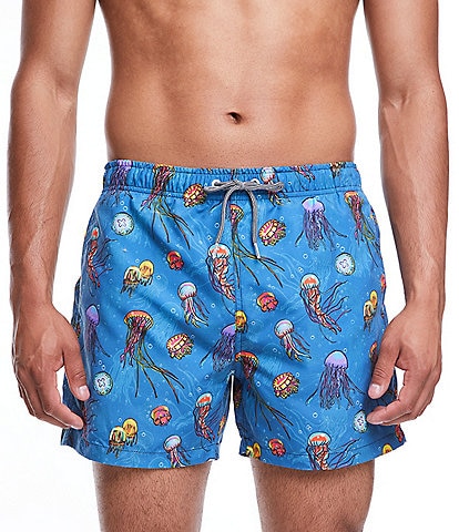 Boardies Jellyfish Family Matching Classic Fit Mid Length 4.5" Inseam Swim Trunks
