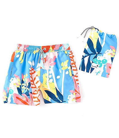 Boardies® Little/Big Boys 2-10 Family Matching Miami-Floral Print Swim Trunks