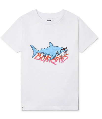 Boardies® Little/Big Boys 3-14 Short Sleeve Sharks T-Shirt