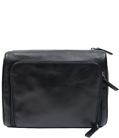 BOCONI Bryant Full Grain Leather Travel Kit