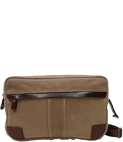 BOCONI Sloan Waxed Canvas Sling Bag