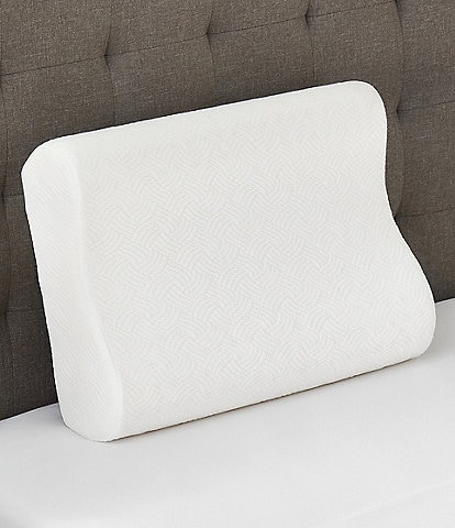 BodiPEDIC Classic Support Contour Memory Foam Bed Standard Pillow