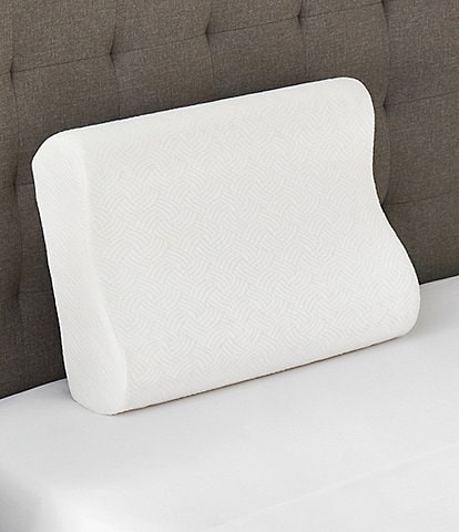 BodiPEDIC Classic Support Contour Memory Foam Bed Standard Pillow