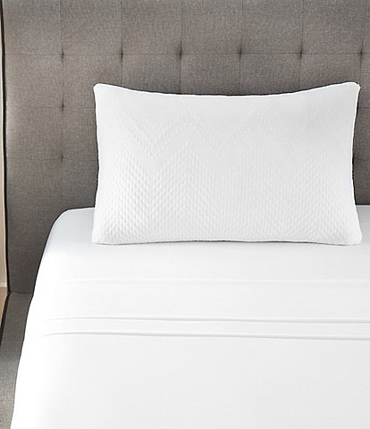 BodiPEDIC Custom Comfort Memory Foam Cluster Jumbo Bed Pillow