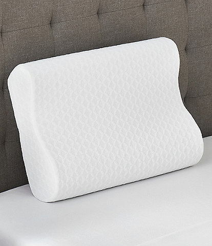 BodiPEDIC Gel Support Contour Memory Foam Bed Standard Pillow