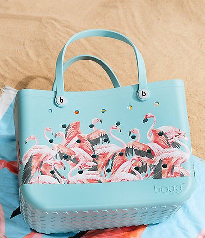 Bogg Bag x Southern Living Flamingo Original Bogg Bag